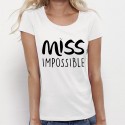 T-shirt Miss Impossible