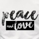 T-shirt homme PEACE AND LOVE