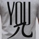 T-shirt original homme "YOU PI"
