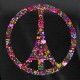 TSHIRT Femme Peace and Love PARIS