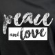 Tee Shirt Femme Peace and Love