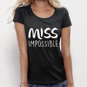 T-SHIRT original Miss Impossible