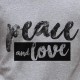 T-shirt homme PEACE AND LOVE