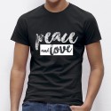 Tee Shirt homme PEACE AND LOVE