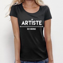 T-shirt Artiste en HERBE