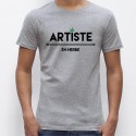 T shirt homme Artiste en herbe