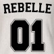 SWEAT femme original REBELLE 01