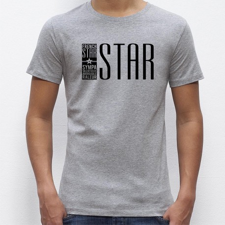 T-shirt homme - French STAR