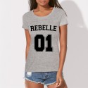 T-shirt femme original REBELLE 01