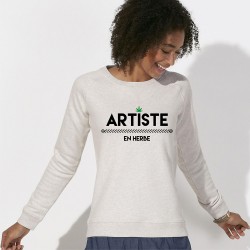 Sweat femme - "Artiste en Herbe"