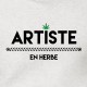 SWEAT homme tendance - "Artiste en Herbe"