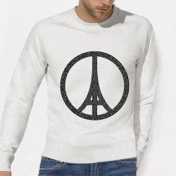 SWEAT homme hommage - JE SUIS PARIS