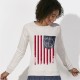 SWEAT femme America -Peace & Love-