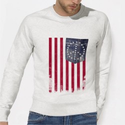 SWEAT homme Americain 