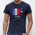 T-shirt officiel des amoureux des bleus