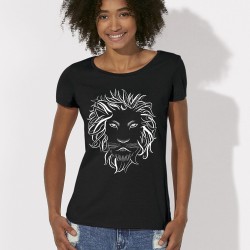 T-shirt Lion Femme